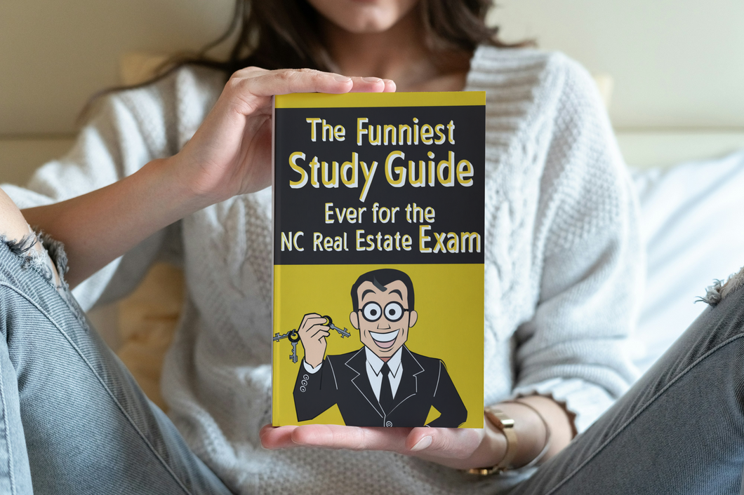 Paperback: The Funniest Study Guide Ever for the NC Real Estate Exam
