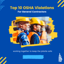 Load image into Gallery viewer, Self Paced: Top 10 OSHA Violations for General Contractors
